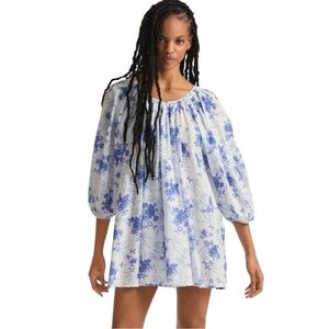 LOVE SHACK FANCY ESTE TUNIC TENT DRESS NEW WITH TAGS